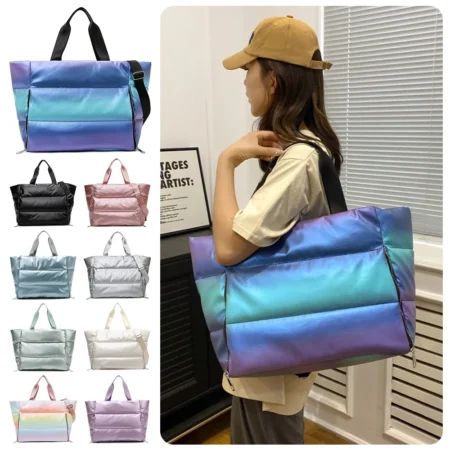Wet-Dry Gym Travel Tote