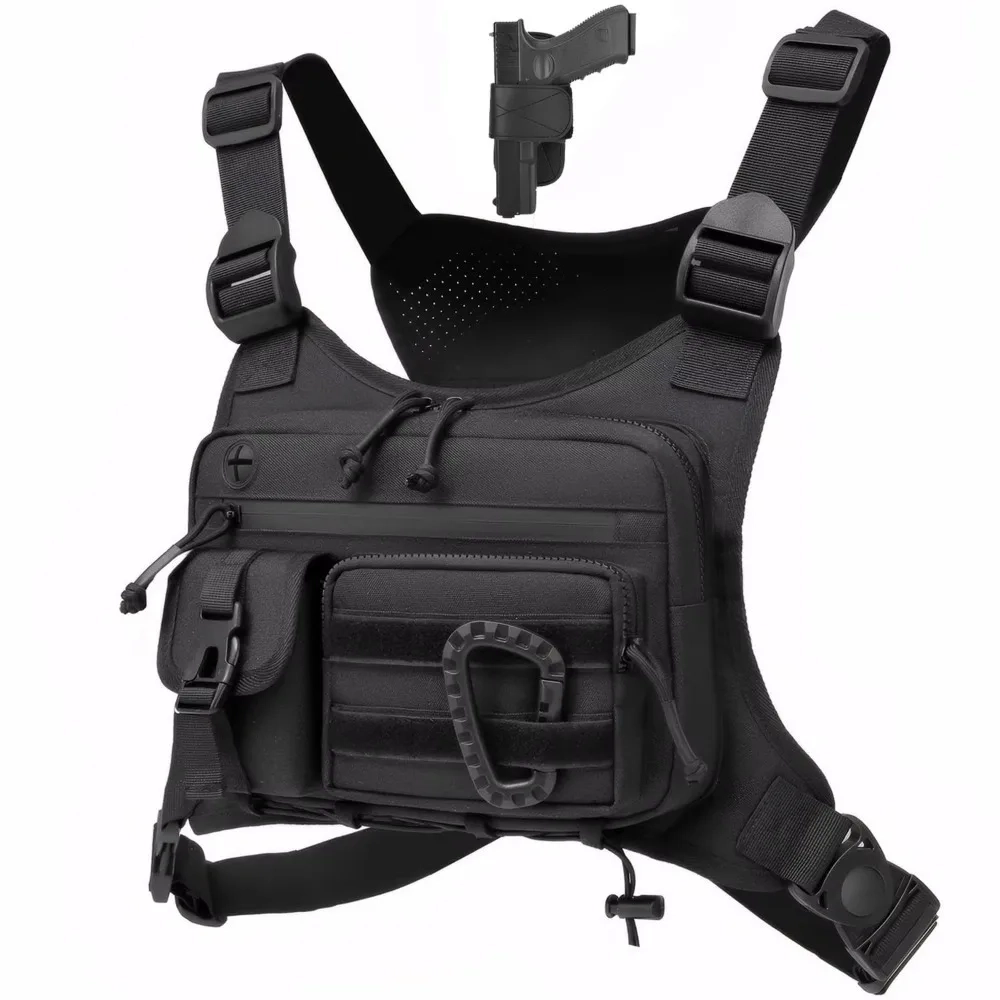 Adjustable MOLLE Chest Bag - Image 8