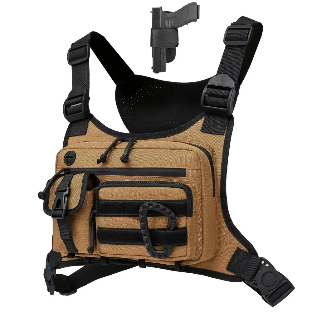 Adjustable MOLLE Chest Bag - Image 7