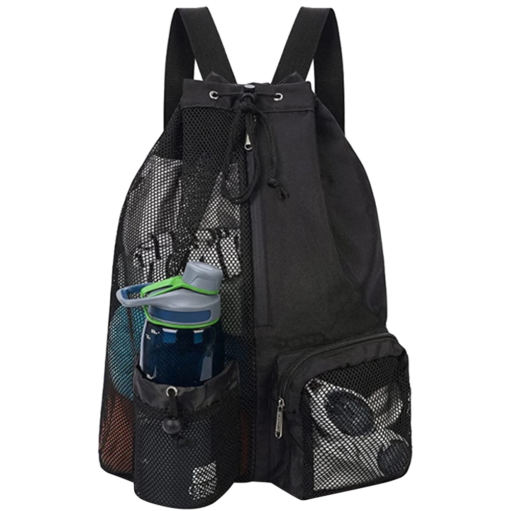 Mesh Ball Drawstring Sports Backpack - Image 9