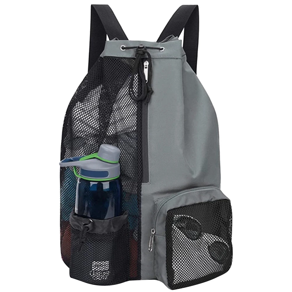 Mesh Ball Drawstring Sports Backpack - Image 3