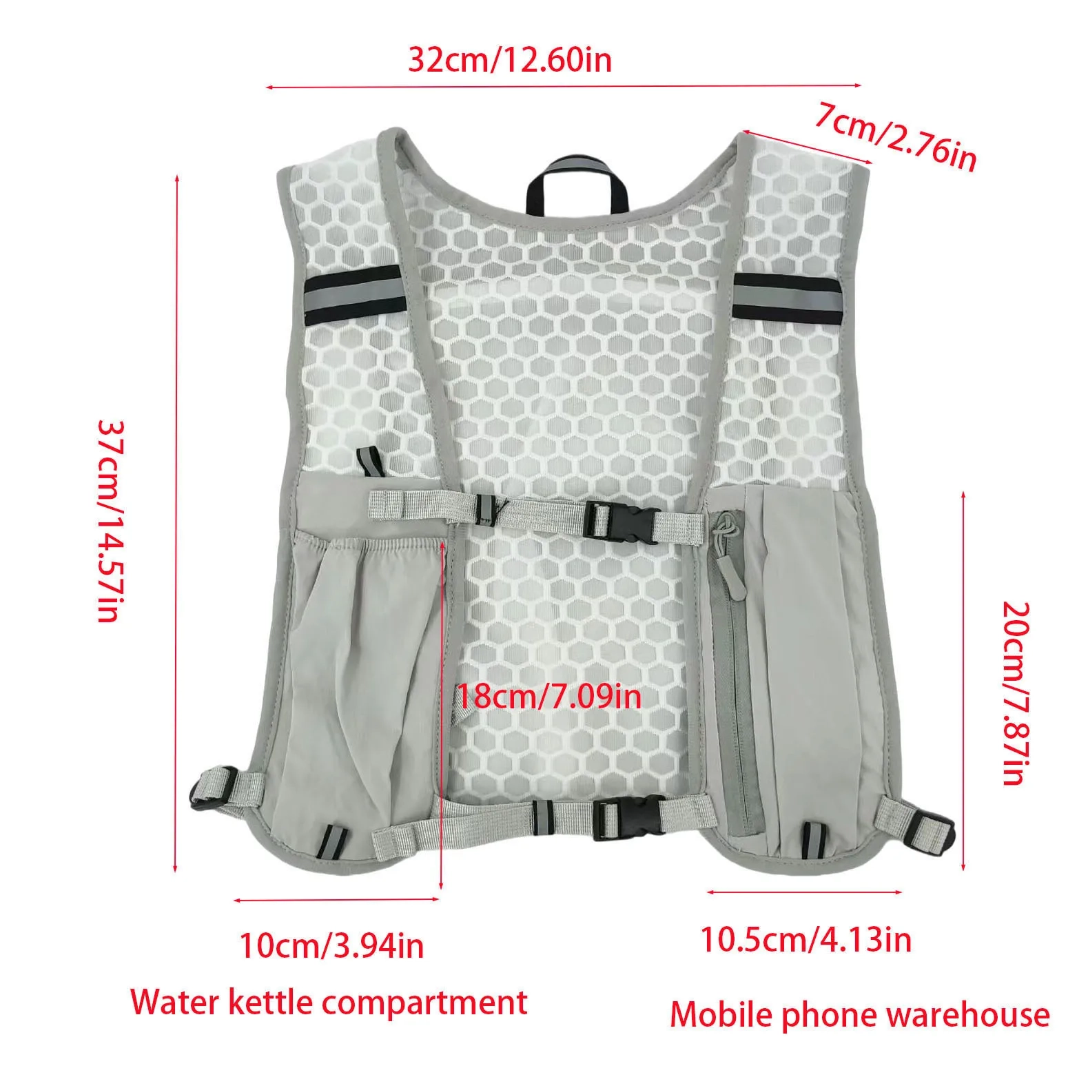 Lightweight Hydration Vest Pack - Image 2