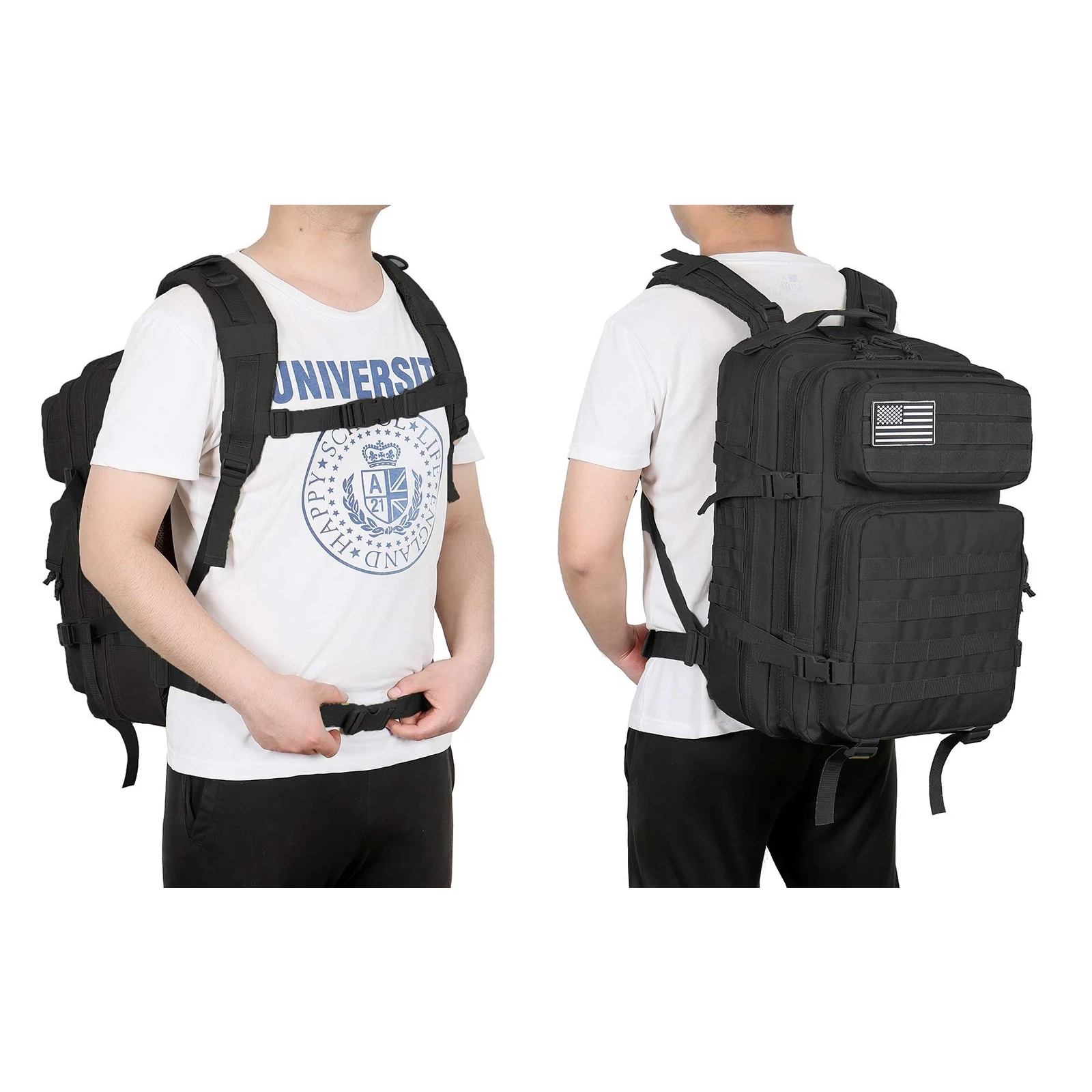 Expandable 40L/65L Outdoor Backpack - Image 6