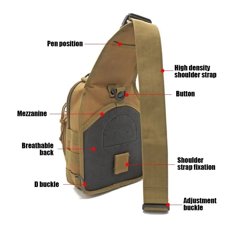 Outdoor Sling Chest Bag - Image 4