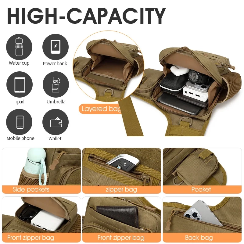 Tactical Sling Chest Bag - Image 3