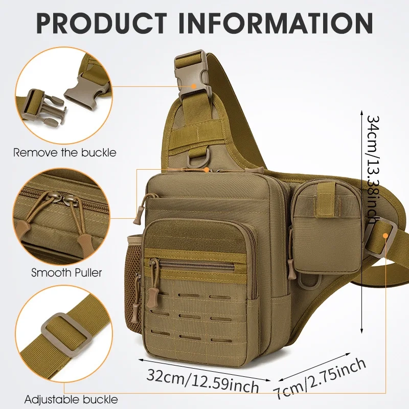 Tactical Sling Chest Bag - Image 6