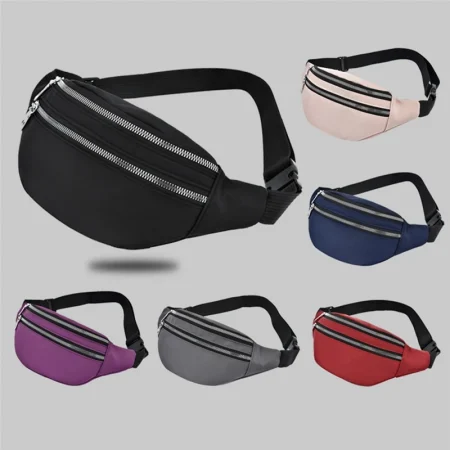 Running Waist Bag with Bottle Holder