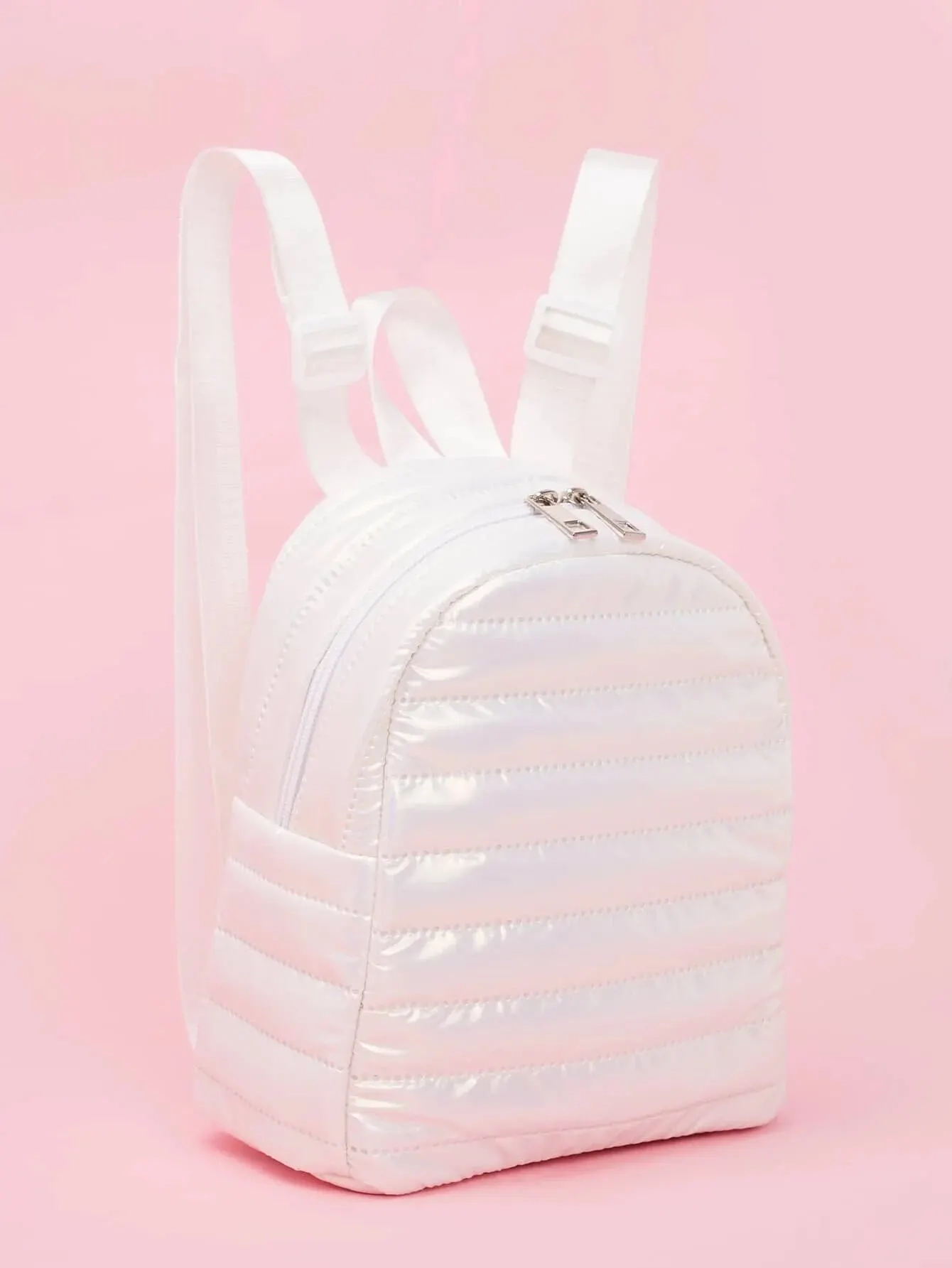 Soft Texture Mini Backpack - Image 8