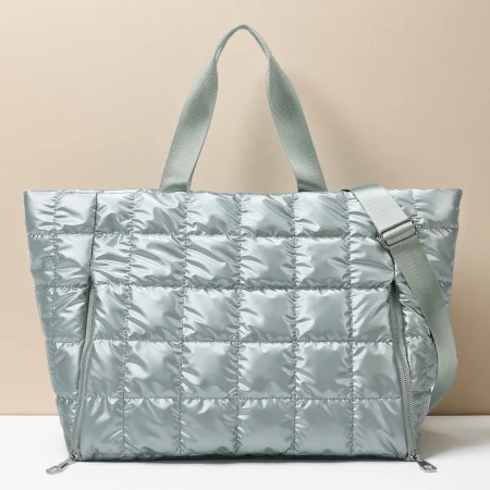 Quilted Commuter Travel Tote