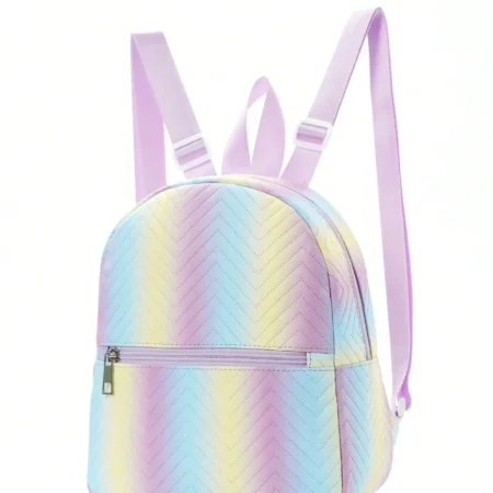 Rainbow Chevron Backpack