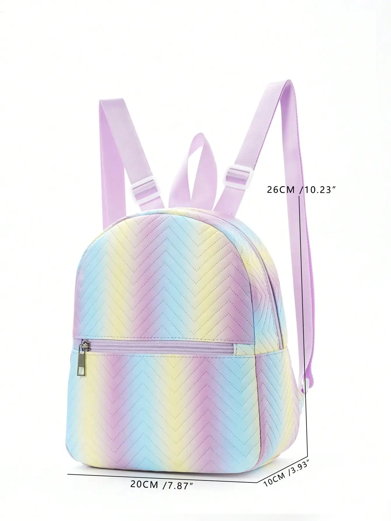 Rainbow Chevron Backpack - Image 6