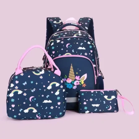 Unicorn 3-Piece Backpack Set