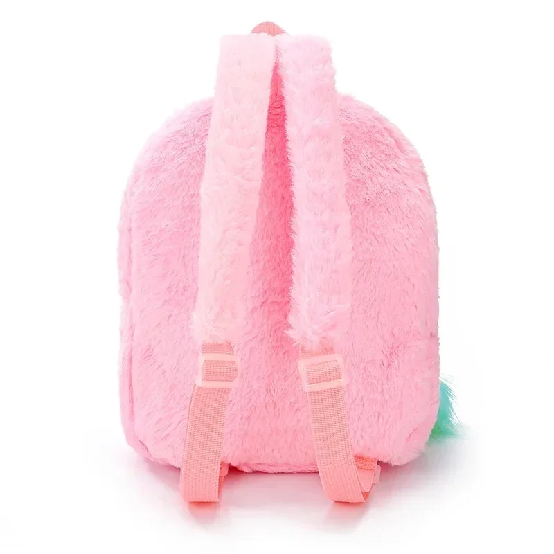 Plush Unicorn Mini Backpack - Image 5
