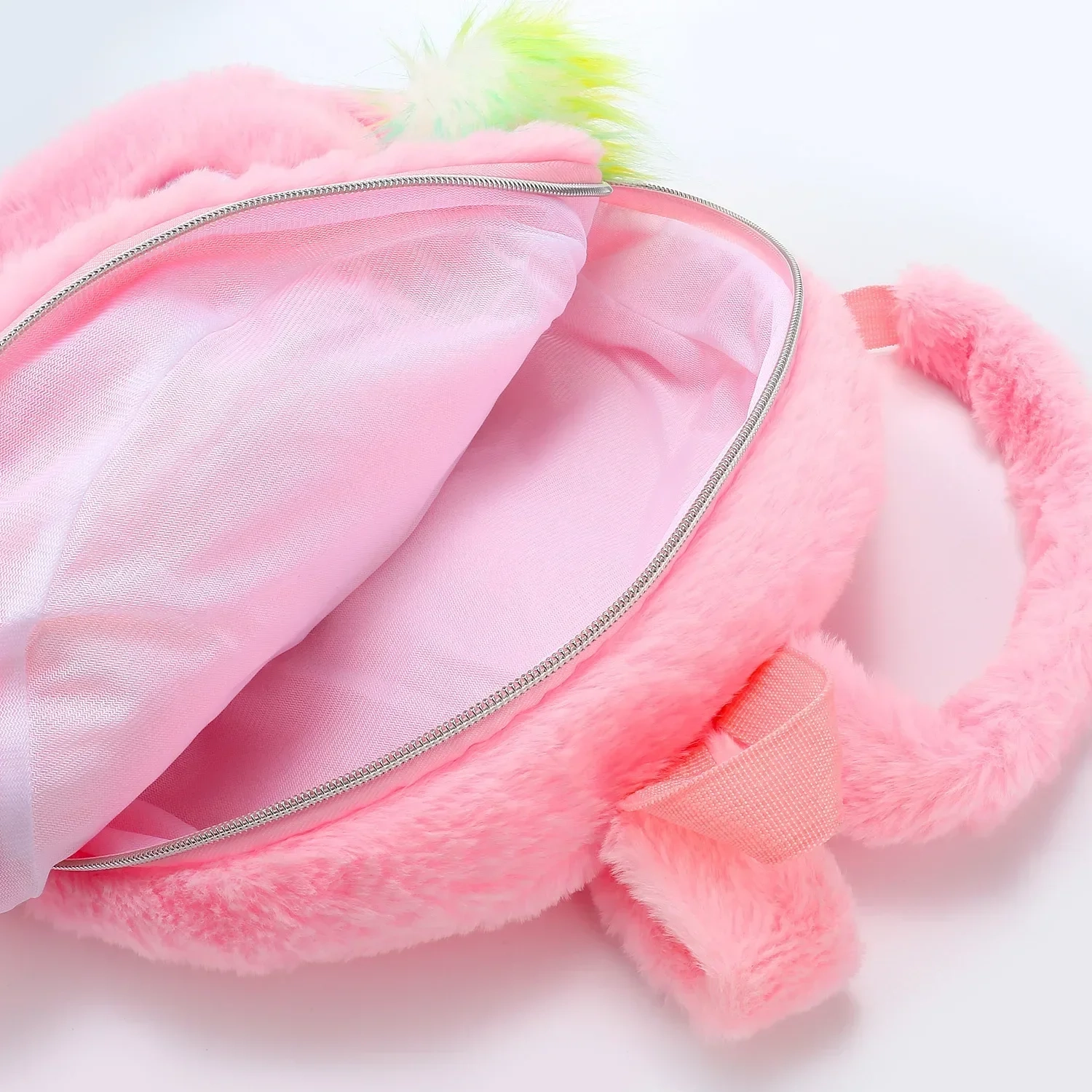 Plush Unicorn Mini Backpack - Image 6