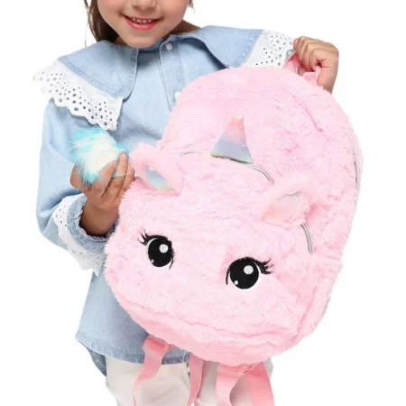 Plush Unicorn Mini Backpack