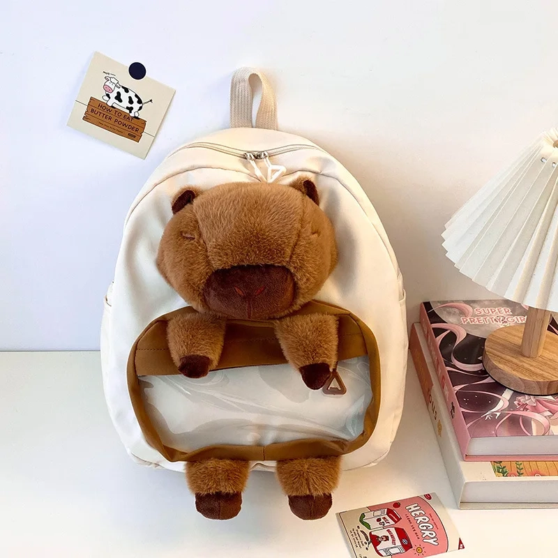 Capybara Cartoon Backpack - Image 2