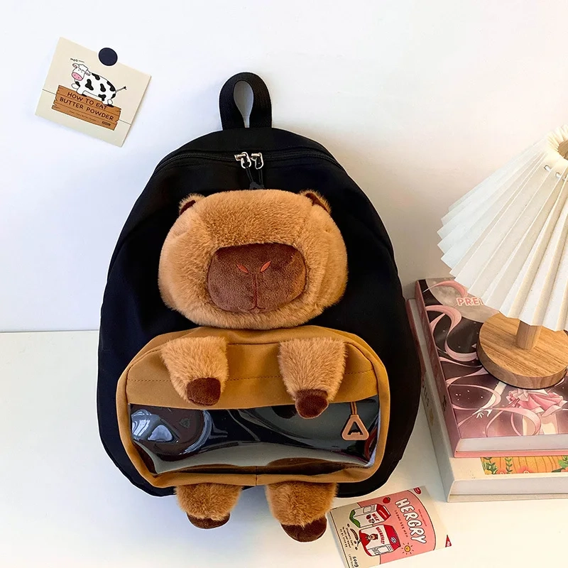 Capybara Cartoon Backpack - Image 5