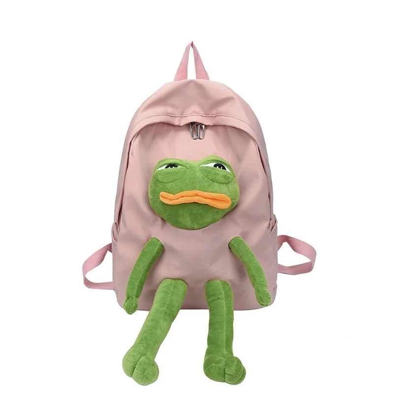 Frog Cartoon School Backpack - Image 6