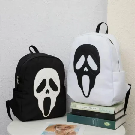 Ghost Print School Backpack