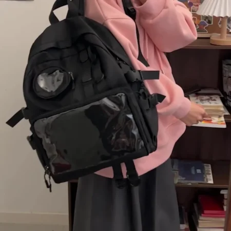 Heart Detail Laptop Backpack