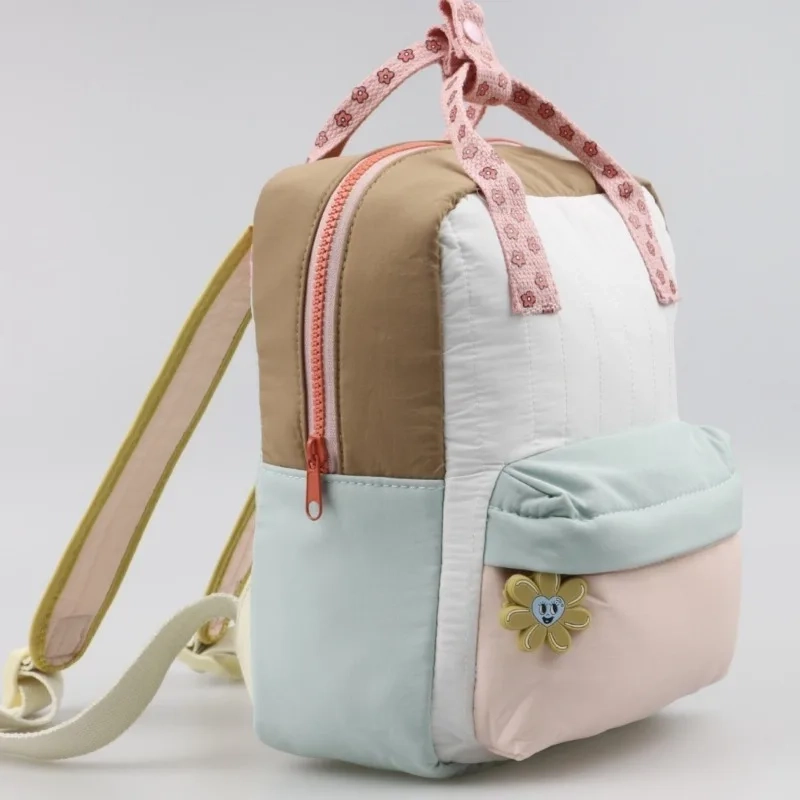 Sunflower Color-Block Mini Backpack - Image 2