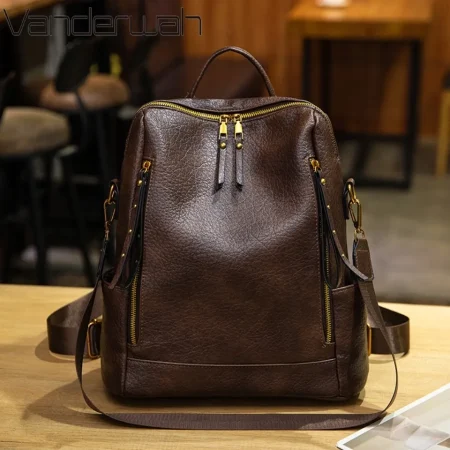 Vintage Convertible Carryall Backpack